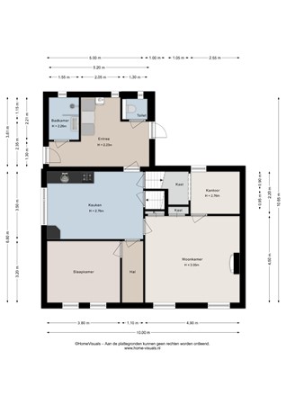 Floorplan - Anerweg-Noord 118, 7775 AV Lutten